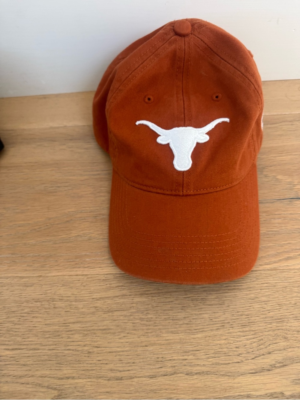 University of Texas Burnt Orange Longhorn Cap - White Logo